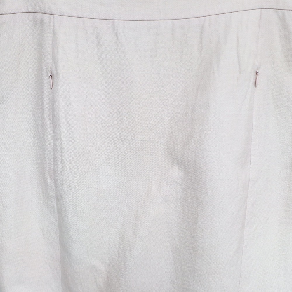 Akris Cotton Silk Pencil Skirt US 8 Knee Length Pink Business Career Minimalist - Picture 5 of 16